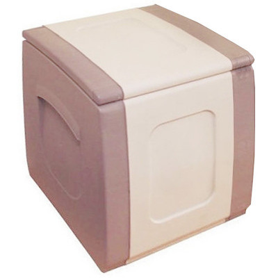COMPACT Πλαστικό μπαούλο αποθήκευσης, 150L, διαστάσεων 50x50x57h